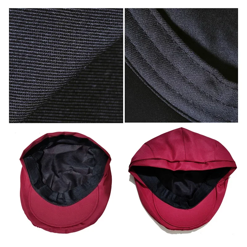 2025halloween Casquette de cuisinier pour Service alimentaire, hôtel, restauration, Chef, serveur, chapeau de travail, cuisine