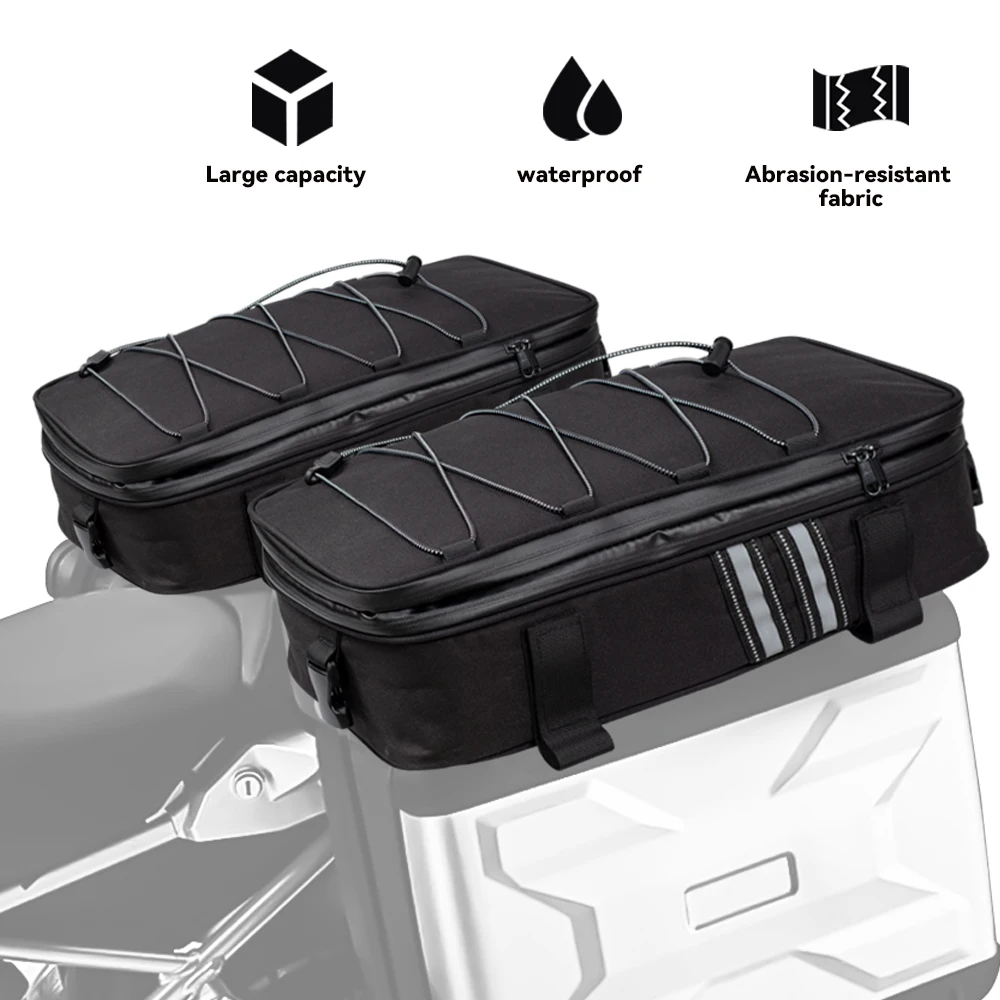 

Motorcycle Top Box Panniers Case For R1200GS LC Adventure R1250GS ADV G310GS F850GS F750GS Side Storage Saddlebag Luggage Bag