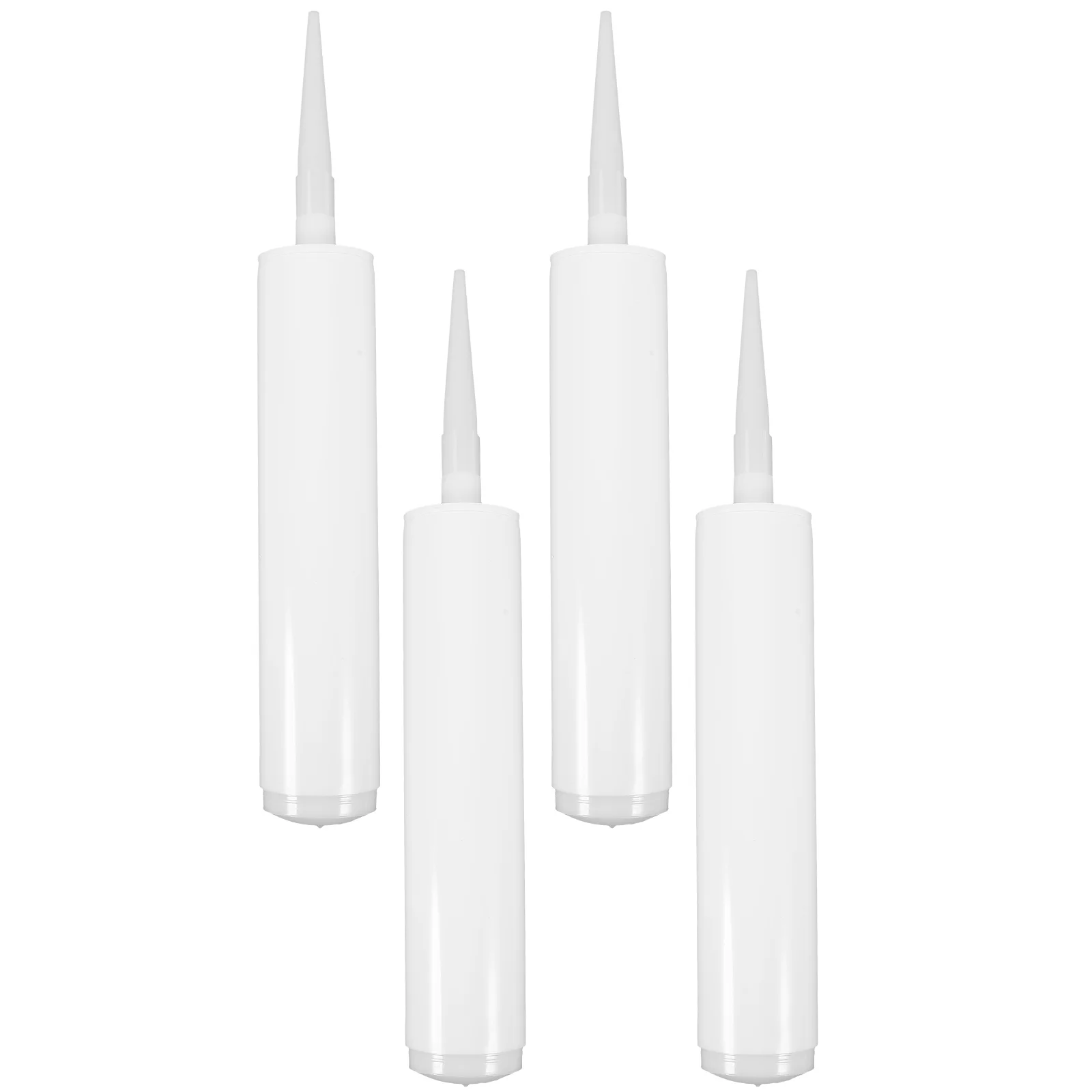 4 Pcs Kit Empty Hose Seal Caulking Tube Tubes Air Traffic Control Tool 33X46CM Latex Universal Sealant White