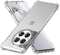 Luxury Shockproof Clear Silicone Case For Oneplus 12 11 10 Pro 10T 11R 12R Phone Protective Shell Ace 2 Pro 2V Soft Back Cover