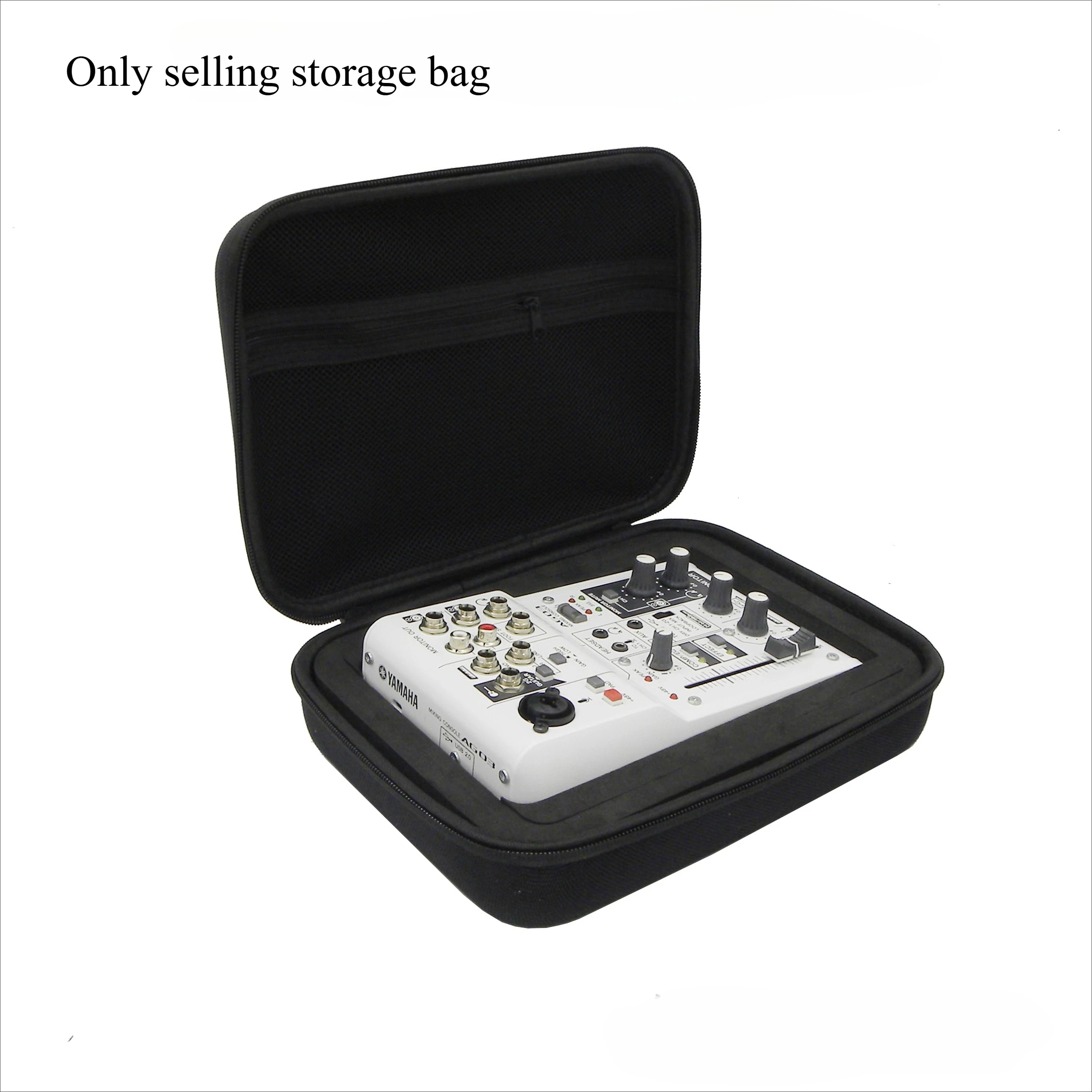 1PC Storage Case For Mixer Yamaha AG03 AG06 MG06 Portable Hard Shell Cover With EVA Protection