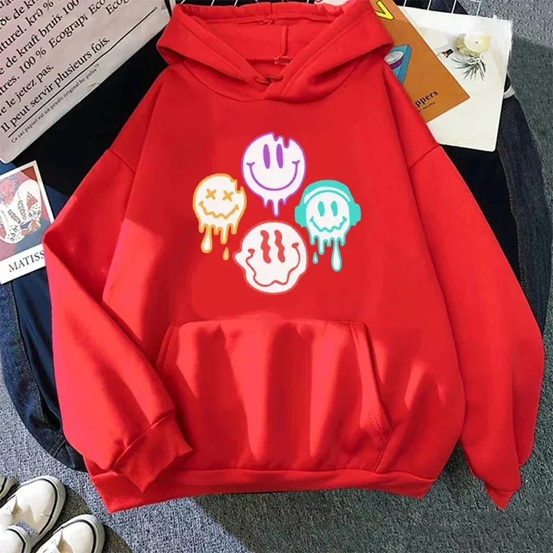 zz04zz12 Толстовки с принтом Acotar Y2K Стиль Весна Осень Модный пуловер большого размера Новый женский повседневный свитшот в стиле Харадзюку