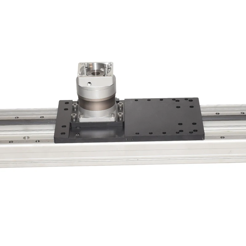 RXC175 wide double rail large load Rack linear guide module Rail precision slide Actuator Nema stepper motor cnc sliding table