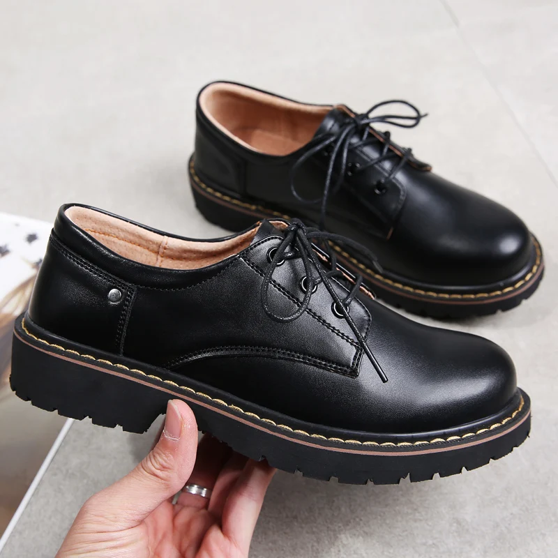 

Classic Fashion Leather Low-top Retro Anti-skid Wear-resistant Motorcycle Shoes New Ankle Boots Men Women Couples Casual Shoes