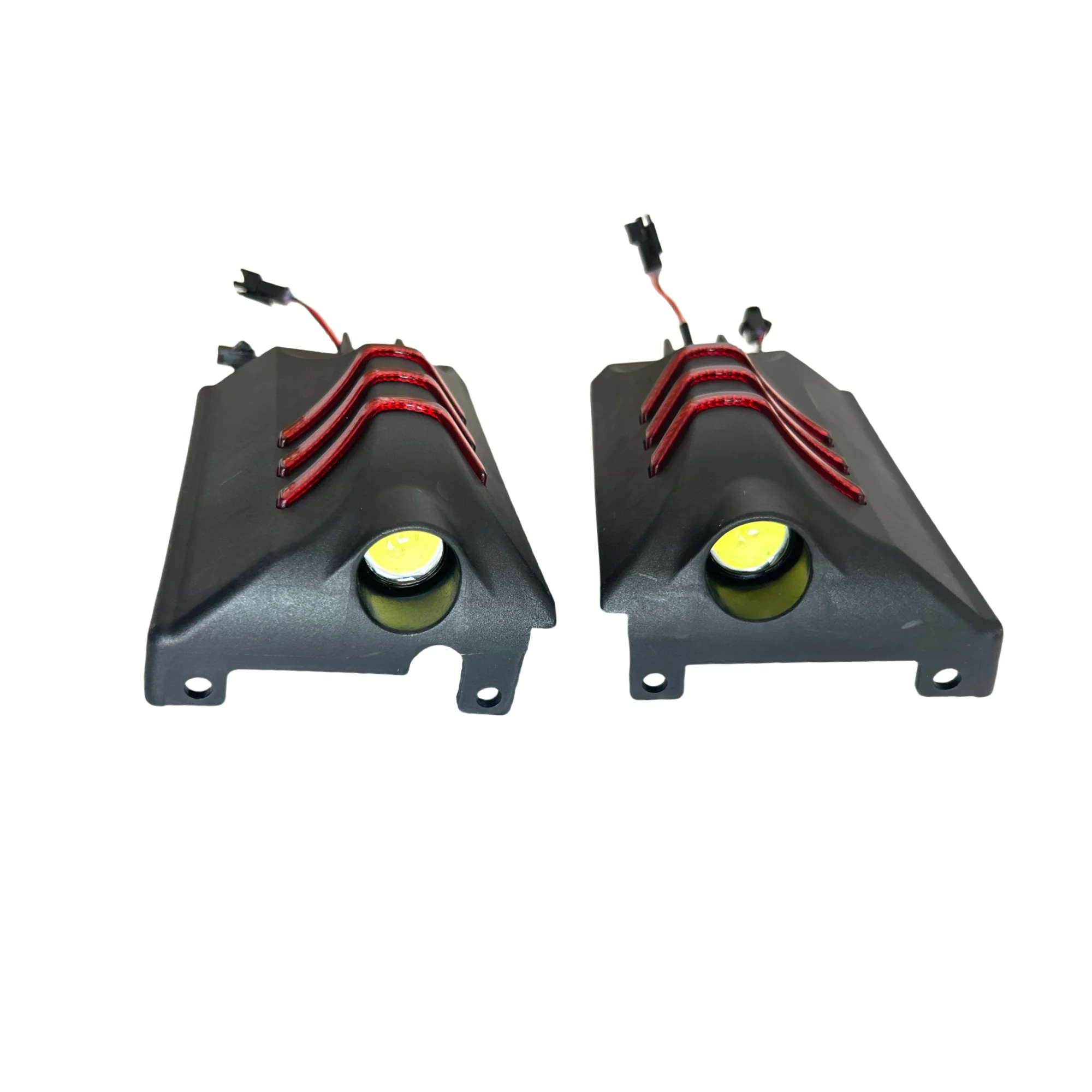 Original Sidelight with Cover for KUGOO KuKirin G3 Pro Electric Scooter Kugookirin Bottom Panel Front Rear Light  Accessories