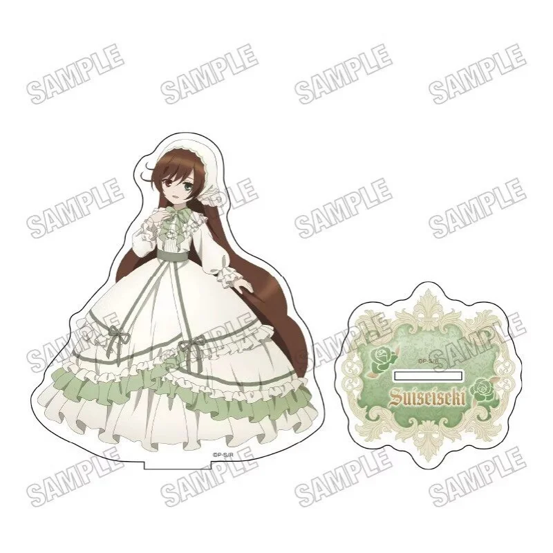 Rozen Maiden Anime Shinku Suigintou Suiseiseki Souseiseki Acrylic figure Stand Plate Cosplay Prop Decor Cartoons Key chains - view 4