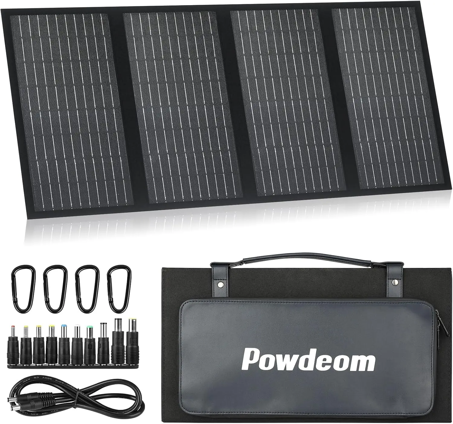 

Ss60 Portable 60W Solar Panel, Waterproof Ip67 Foldable Solar Panel Charger With 18V Dc, Pd 45W Usb-C And 5V Usb-A Output For