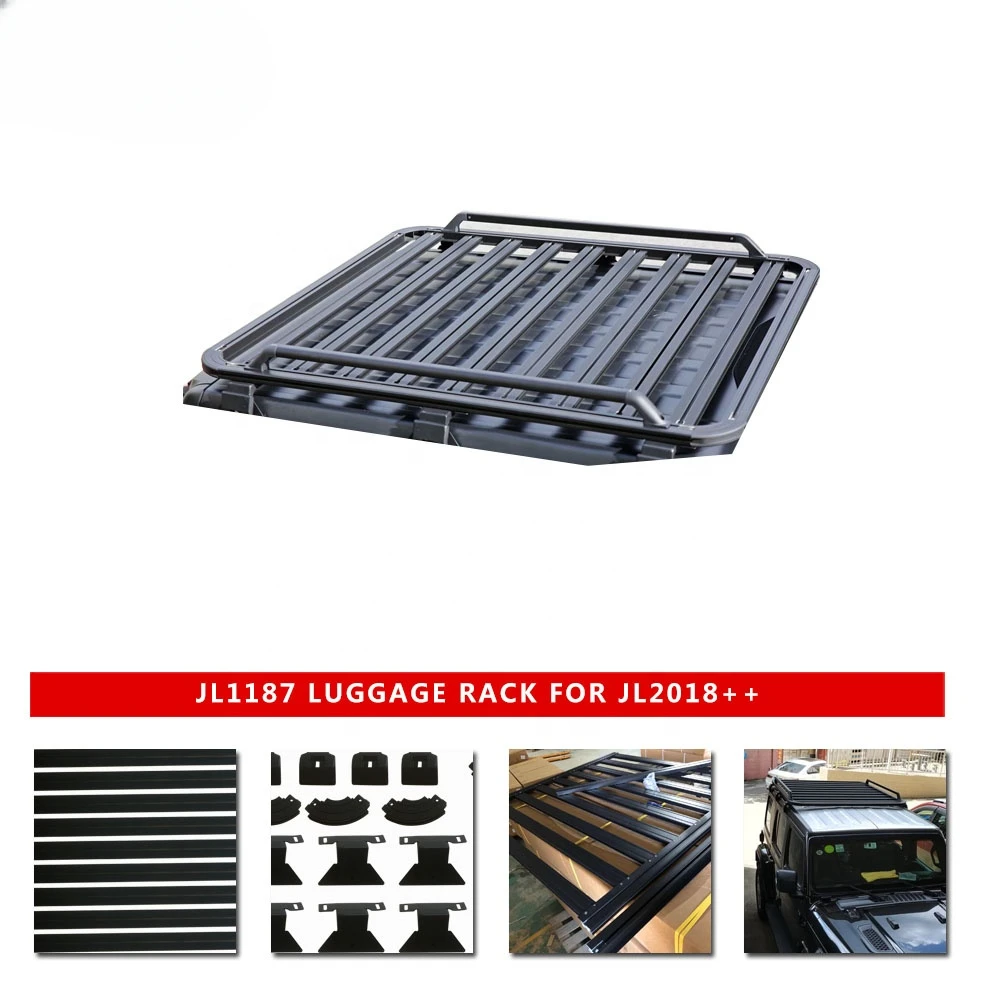 

JL1187 car roof racks luggage roof rack baskets for jeep for wrangler JLcustom