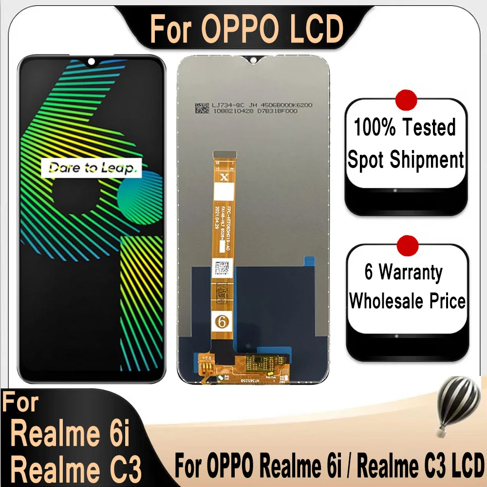 استبدال شاشة LCD لجهاز Realme 6i RMX2040: دليل شامل للمستخدمين المتميّزين