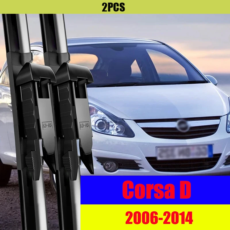 

For Opel Corsa D Front Wiper Blades 2006-2014 2007 2008 2009 2010 2011 2012 Windscreen Windshield Window Accessories 26"+16"