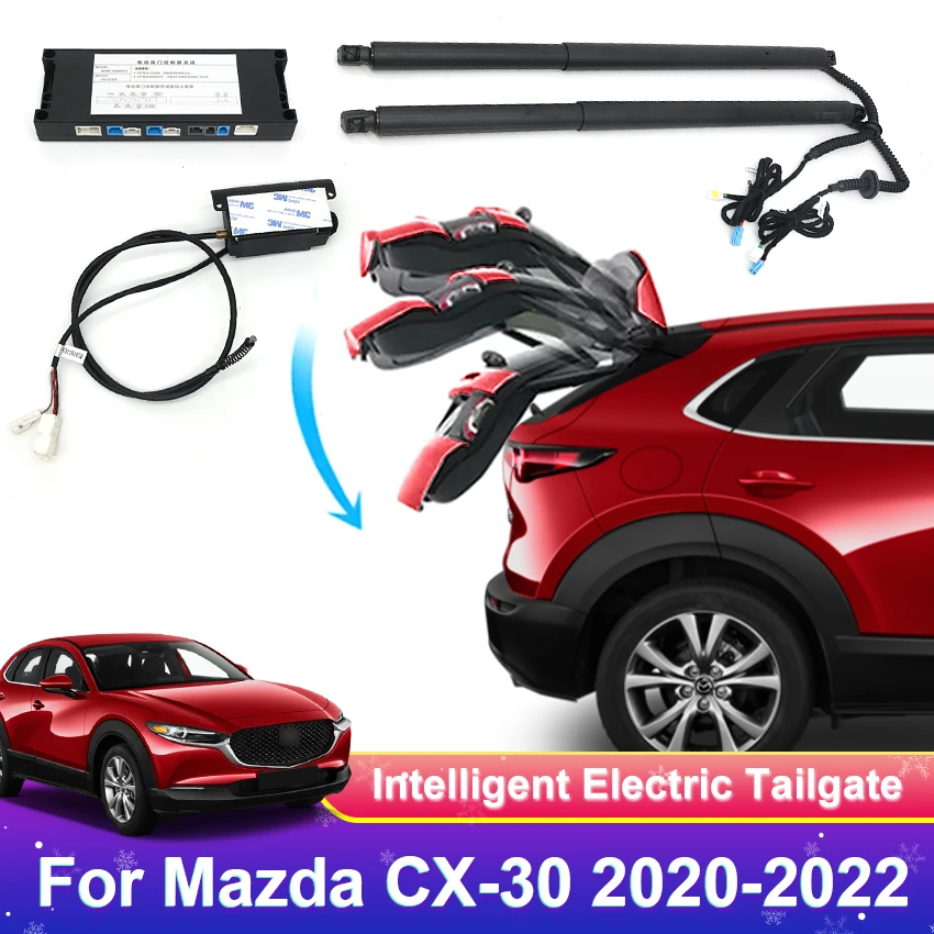 Electric tailgate car lift auto automatic trunk opening drift drive kit foot sensor For Mazda CX-30 CX30 control of the trunk