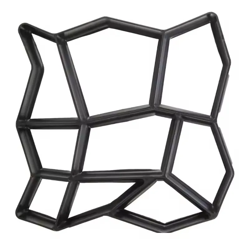 35cm Plastic Pavement Brick Mold Reusable DIY Concrete Cement Stepping Stone Mould Manual Road Paving Tool for Garden Yard