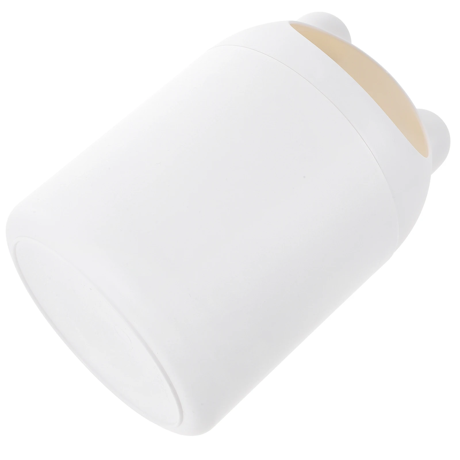 

Desktop Trash Can Pink Wear resistant Daily Multi function Garbage Can Lid Cute Household Office Study Bedroom Accessories