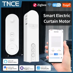 TNCE  Tuya WiFi/Zigbee Smart  Motor Electric Chain Roller Blinds Shade Shutter Drive Kit Smart Life App via Alexa/Google home