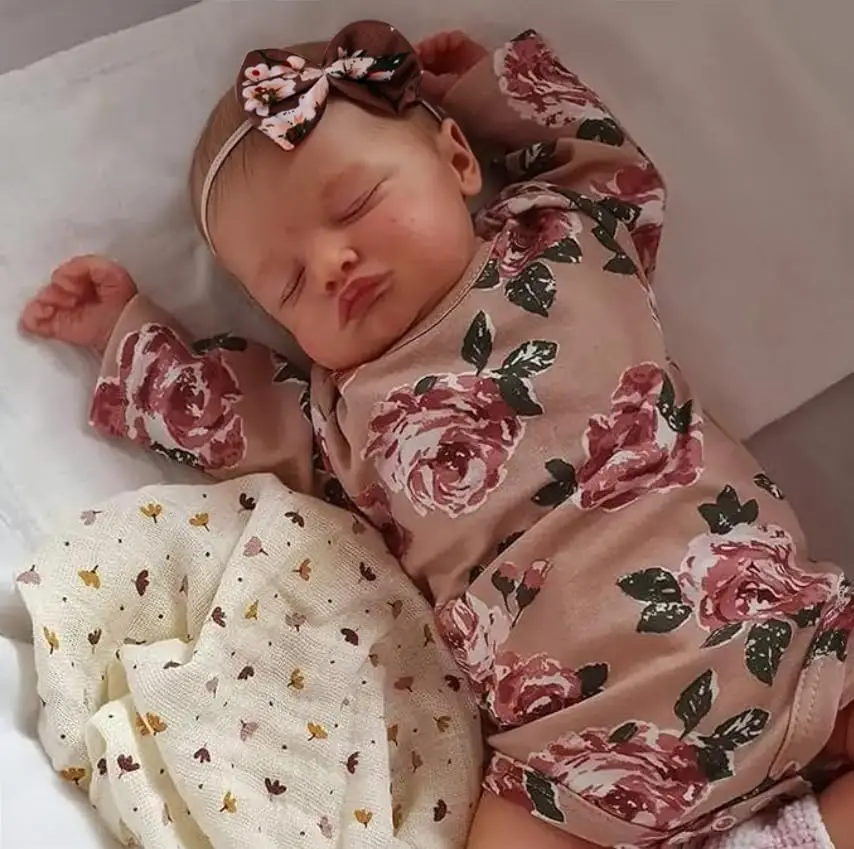 

Reborn Baby Girl Dolls - 20 inch Lifelike Newborn Baby with Realistic Veins
