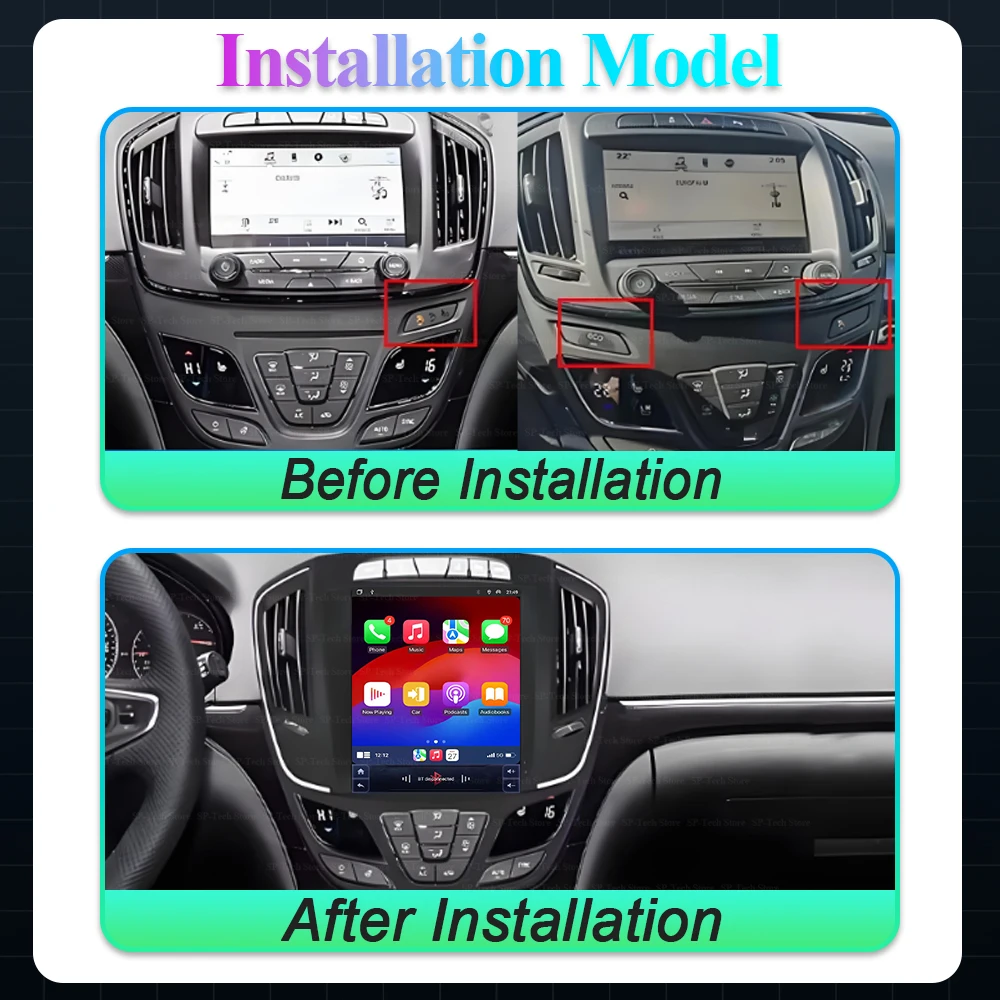 9.7 Inch Android 16 For Opel Insignia Buick Lacrosse Regal 2014-2018 Gps For Tesla Style Wireless Carplay Auto Gps Navigation 5g - view 3