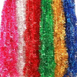 2M Christmas Decorative Color Bar Christmas Garland Christmas Tree Decoration Festival Birthday Supply