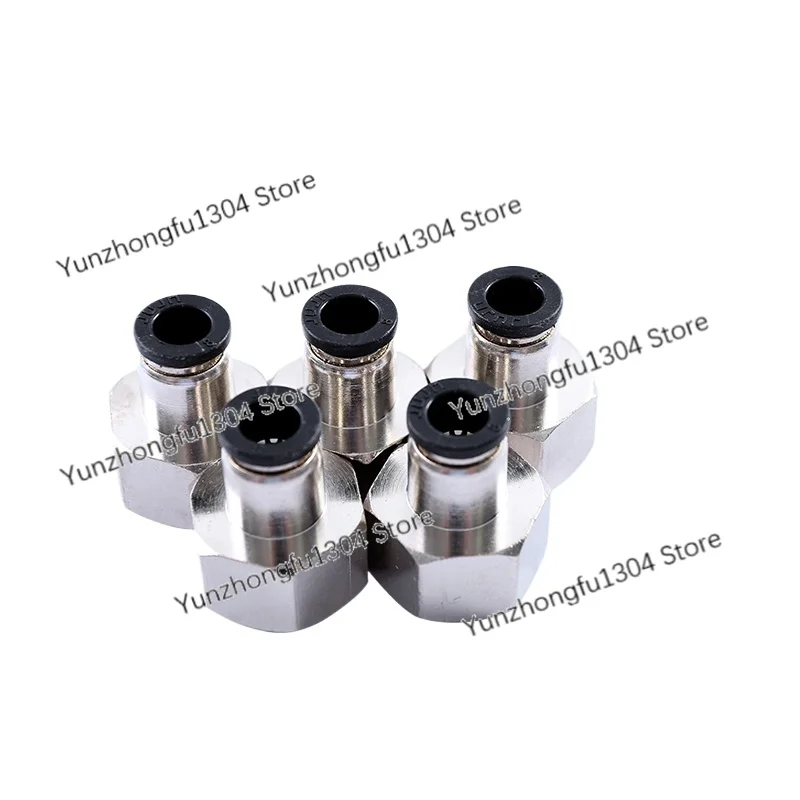 Transmitter Pressure Gauge Pipe Connector 6mm 8mm Air Pipe Connector M20x1.5 Internal Thread Internal Thread Pipe Connector