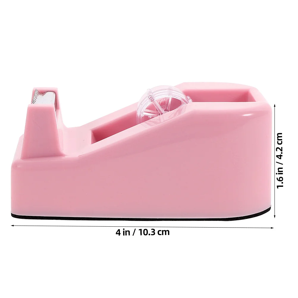 2Pcs Tape Dispenser Holder Compact Design for Desk Storage Lightweight Cutter for Home Office Stationery Essentials