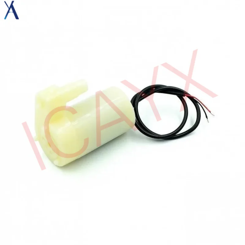 1PCS Pompa Motor DC Mikro Submersible dan Amfibi Baru Pompa Air 3/4.5V 80-100L/H Pengiriman Drop Eropa
