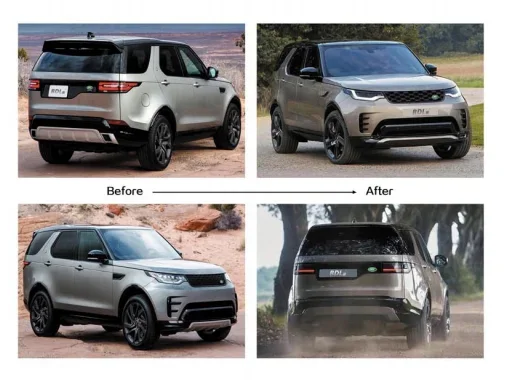 Car Accessories Bodykit Facelift for Land Rover Discovery 5 2017-2020 Upgrade to 2021 Body kit