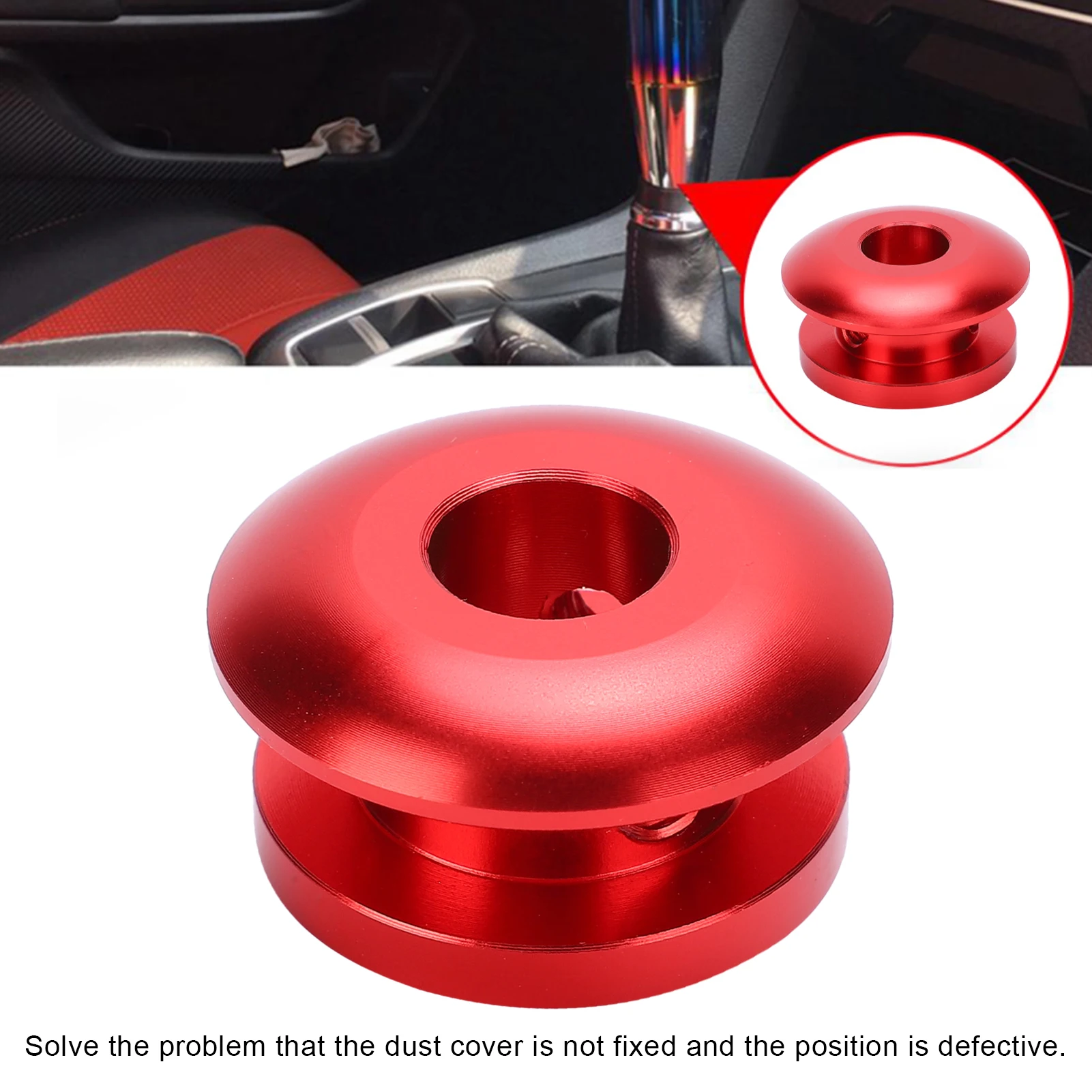 Shift Knob Boot Retainer Limiter Shifter Shifting Head Buckle Stopper  for Car Shift Head Limiter Shift Knob Limiter