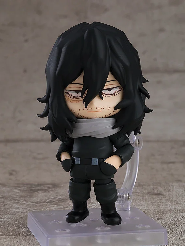 ของเล่นตุ๊กตาขยับแขนขาได้ GSC รอยยิ้มที่ดีต้นฉบับ Nendoroid My HERO Academia Academia Aizawa shouta 2401ของเล่นสำหรับเด็กหญิงเด็กชายของขวัญ