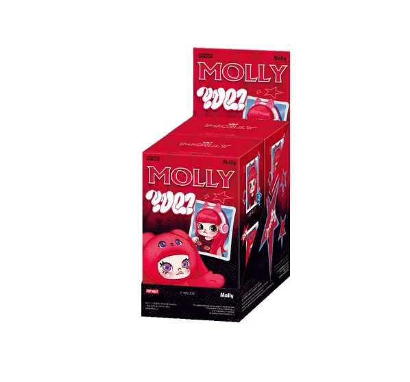 NEW Genuine POP MART Molly × Yuqi Series 1/8 Series Action Figure
