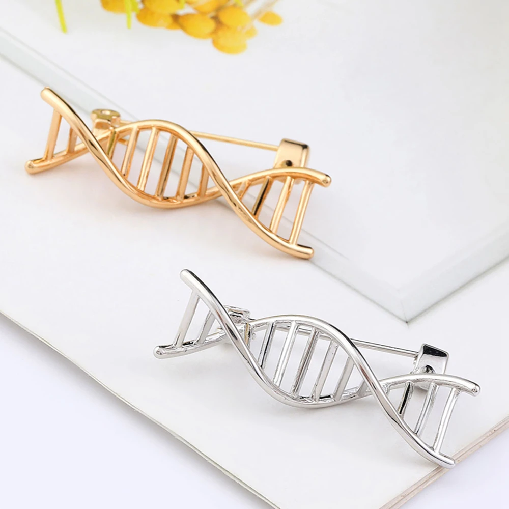 

Catuni DNA Biology Medicine Brooch Pin Enamel Lanyard Lapel Backpack Bag Badge Jewelry for Doctor Nurse Biologist
