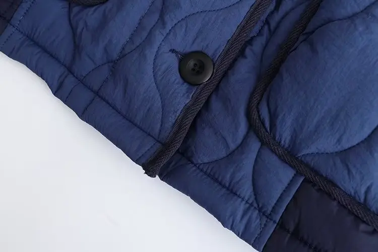 

Faionable Color Blo Cotton Jaet for Women Versatile Sle S747 Spring 2023 Ladies Premium Quali Cotton Coat