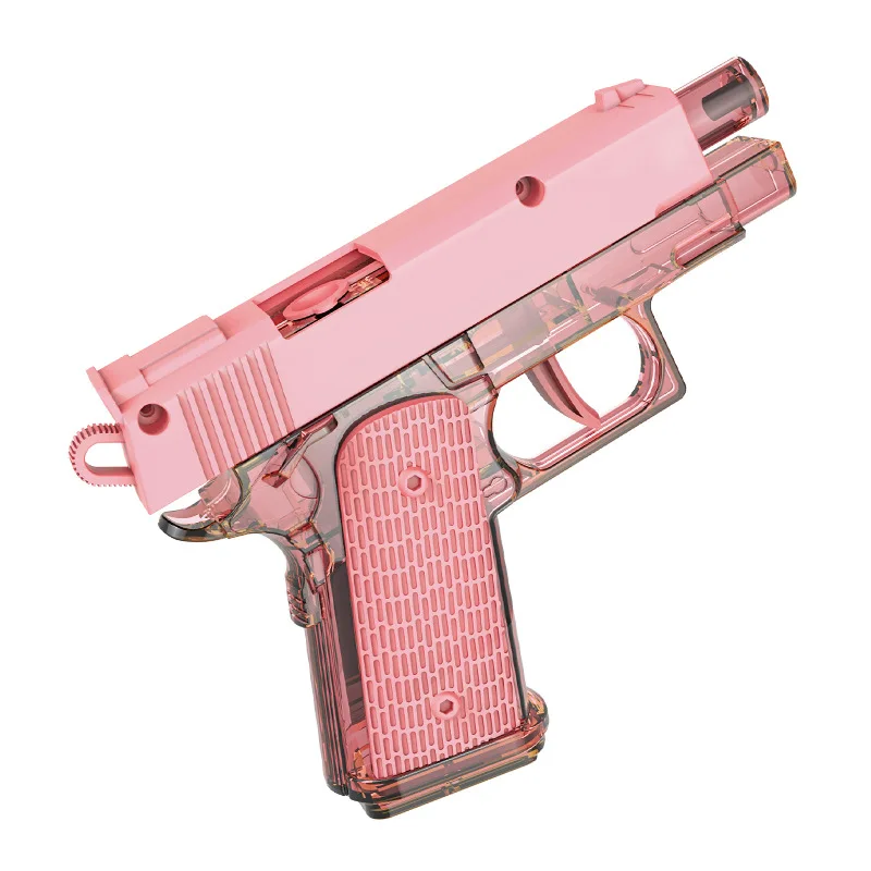 2025 nouveau jouet de pistolet à eau de pistolet M1911, jouet d'extérieur de jeu de tir de plage de fête de piscine d'été, cadeau d'anniversaire pour enfants de pistolet à eau