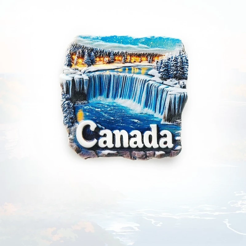 Canada Niagara Falls Refrigerator Stickers Travel Souvenirs Home Decor 3D Magnetic Stickers
