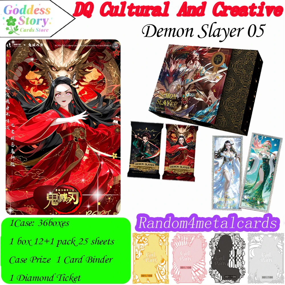 

2025 Wholesale Douqu Demon Slayer Wave5 Collectible Card Interchangeable Features The Fifth Bullet ACG CCG TCG Hobbies Gifts