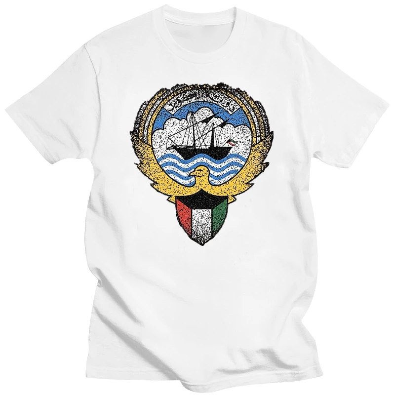 Kuwait Coat of Arms T Shirt National Emblem New 2019 Fashion Hot Fashion T Shirt Brand Concert T Shirts