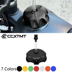 Tapa de tanque de combustible de Gas de carreras de aluminio CNC Universal de 50mm con tapa de ventilación para motocicleta Yamaha Kawasaki Honda KTM Suzuki Dirt Bike ATV