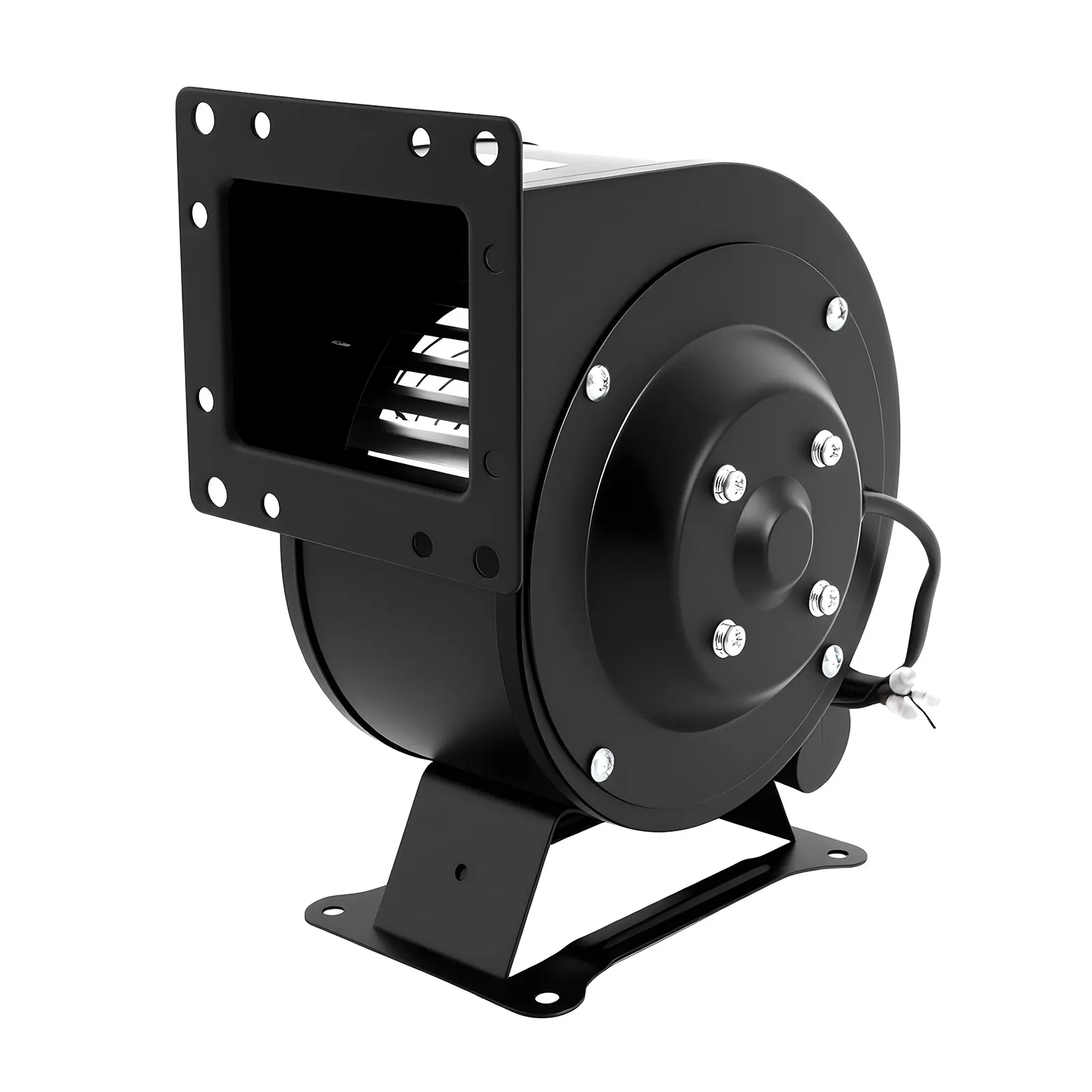 مروحة نفخ الطرد المركزي 120 وات مع محرك نحاسي نقي، تدفق هواء عالي 196CFM، سرعة عالية 2600 دورة/دقيقة، 110 فولت