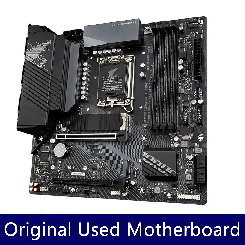 GIGABYTE B660M AORUS ELITE DDR4 LGA 1700 128GB PCI-E 4.0 1×HDMI 1×DisplayPort Motherboard