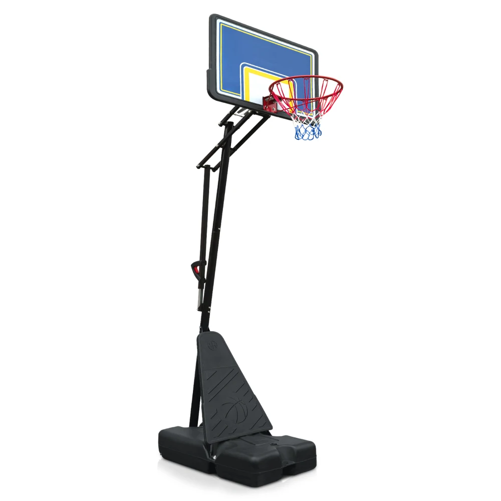 

Portable Basketball Hoop for Youth Adults & Professional Match,Adjustable Height 8.04 ft to 10.01 ft,39 inch Backboard