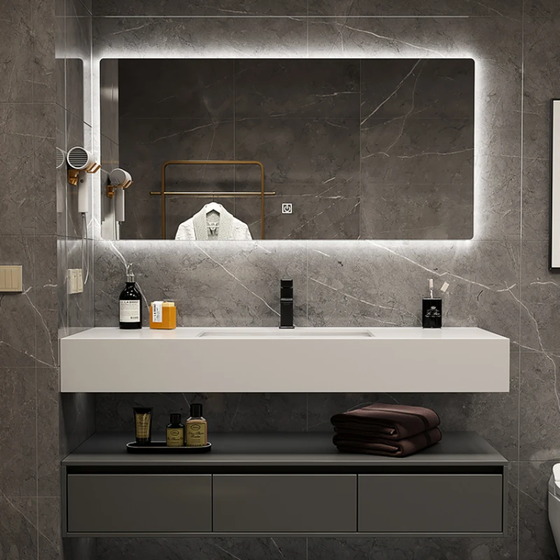 

Storage Cabinet Mdf Double Washbasin Bathroom Vanity With Sink Column Wall Pharmacy Small Closet Sinks Multipurpose Armadietto
