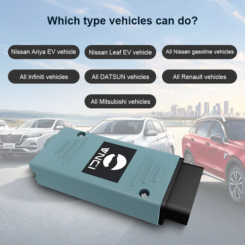 VNCI RNM 3-in-1 voor Nissan/Renault/Mitsubishi Auto Diagnostische Interface Immoblizer bereken Programmering Tool