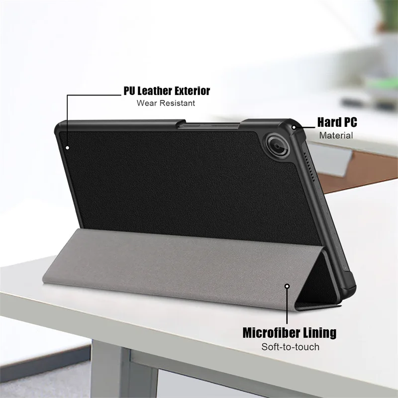 Für Lenovo Tab K9 8.7 M9 Y700 Hülle Dreifach Faltbarer Ständer Mehrfarbige Stoßfeste Tablet-Schutzhülle – Detail 5