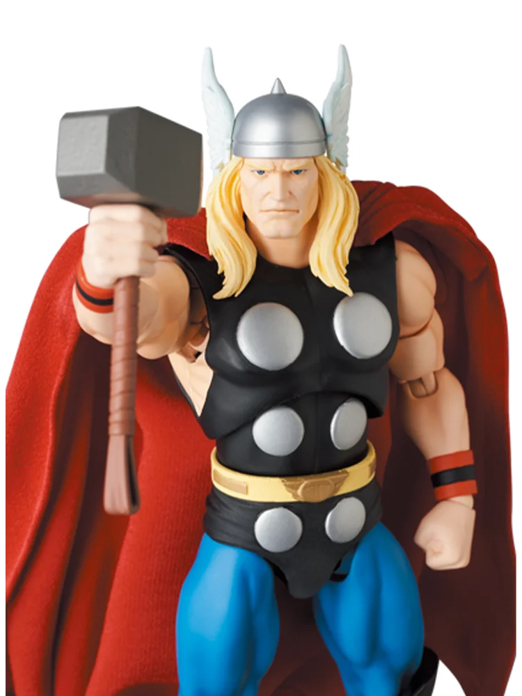 In Stock MAFEX 1/12 Scale Classic Comic Book Character Superhero Thor God Male Warrior Full Set 6Inch Action Figure Doll Gift