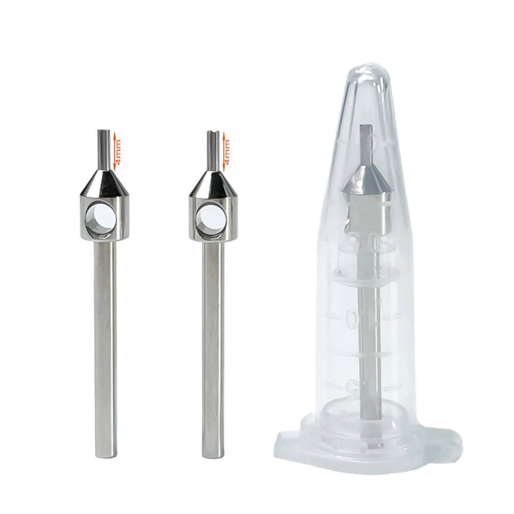 

No-Shave FUE Punch for Long Hair, Professional 0.7-1.2mm*4mm Stainless Steel Tool, 1/5/10 PCS