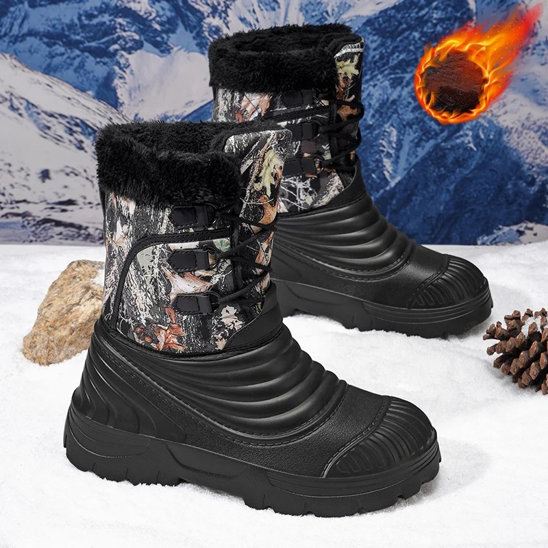 Men's Snow Boots Fo… - image