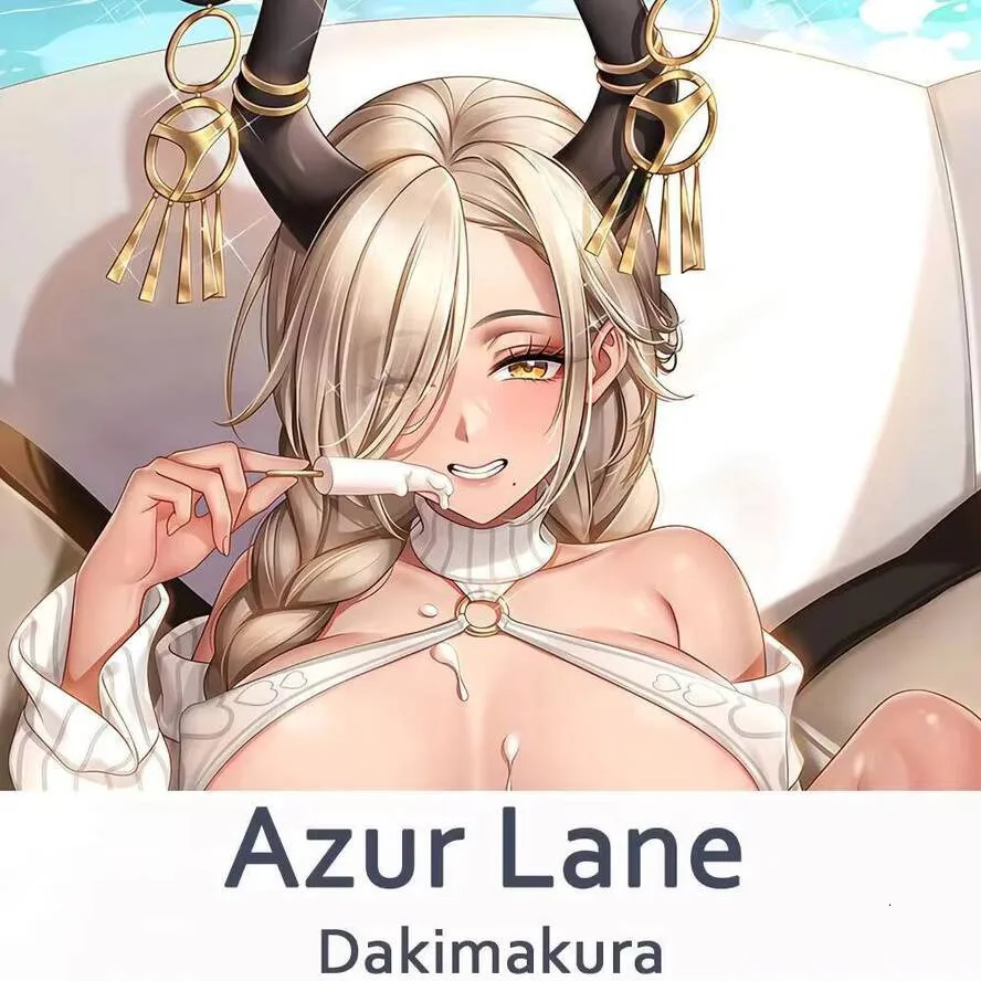 

Dakimakura Azur Body Pillow Case Cover Hing Lane Anime Game Cushion Xmas Gifts