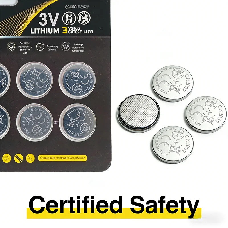 2026 جديد 3 فولت 200 مللي أمبير CR2032 بطارية ليثيوم CR 2032 DL2032 ECR2032 لمشاهدة لعبة آلة حاسبة مفتاح السيارة خلايا زر التحكم عن بعد