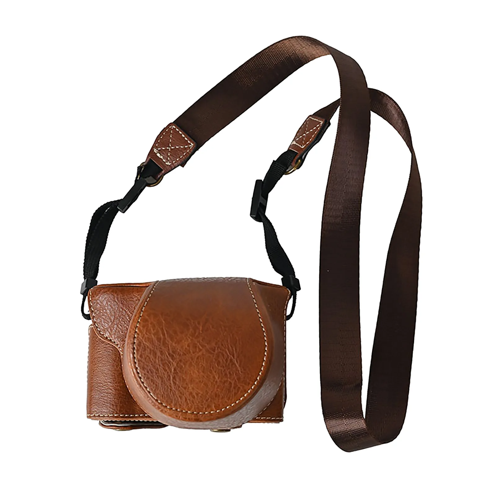for pu Leather Case for FUJIFILM X-M5 Camera with Full Protection Fleece Lining and Convenient Bottom Battery Opening