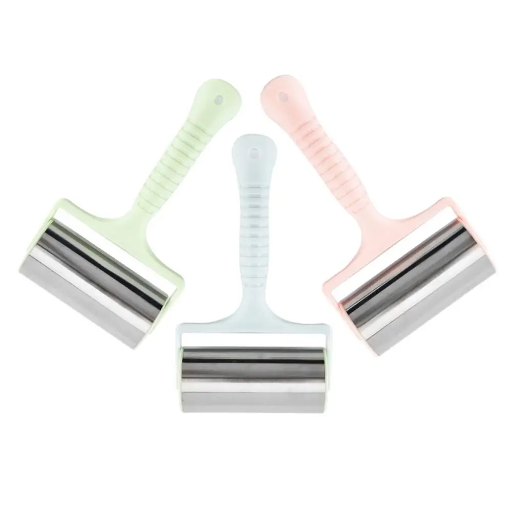 

Rolling Pin Dough Roller Stainless Steel Nonsticky Easy Bakeries Pastry Shops Multifunctional Random Color Kitchen
