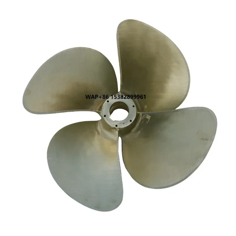 

China Manufacturer Four Blade Small Size Marine Yacht Bronze Propeller