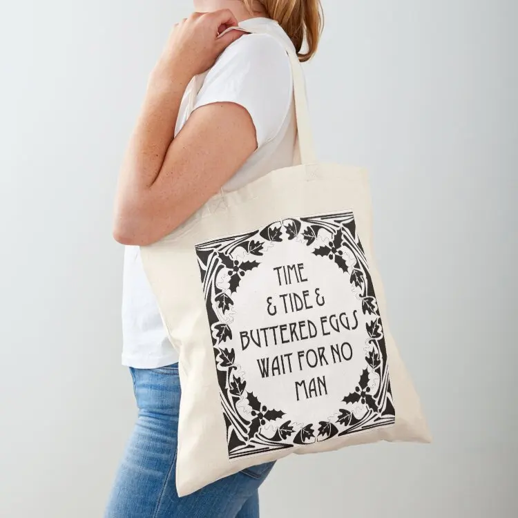 

Time & Tide & Buttered Eggs - Box Of Delights Tote Bag Canvas bag Large bags for women cute pouch bag Gift bags
